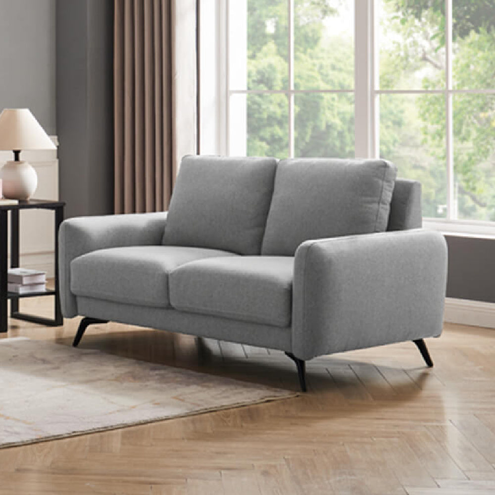 Barnaby Fixed 2 Seater Grey