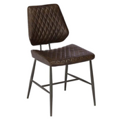 DALTON DINING CHAIR (DARK BROWN)