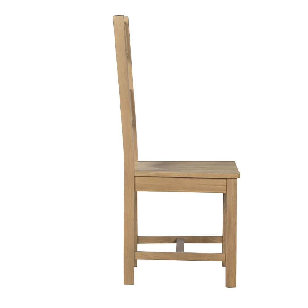 Delaney Dining Chair Solid Seat Oak