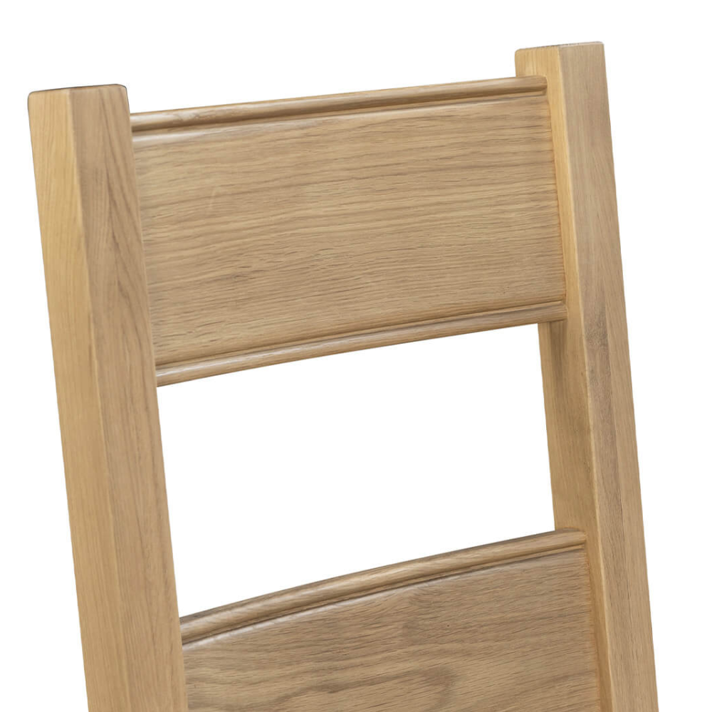 Delaney Dining Chair Solid Seat Oak