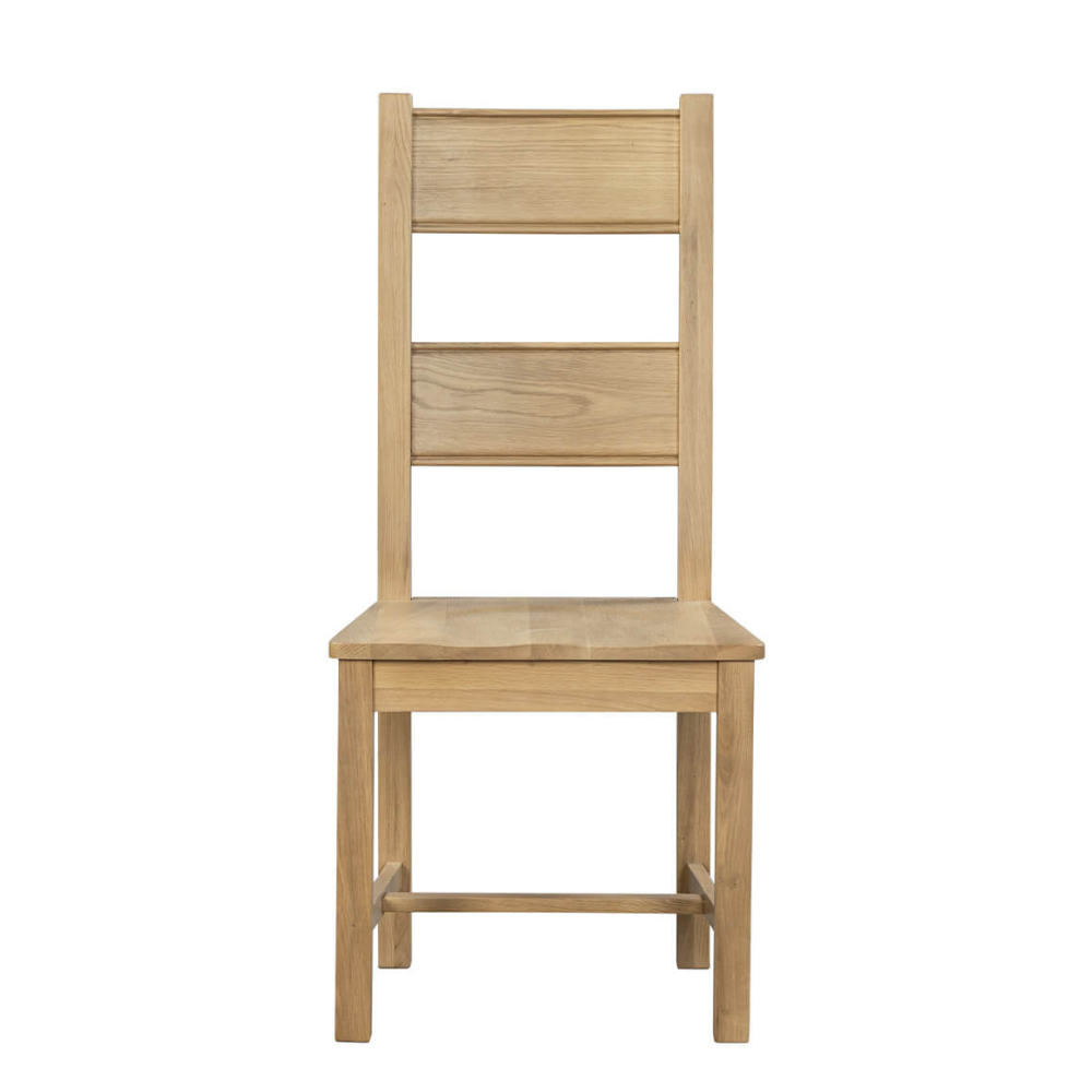 Delaney Dining Chair Solid Seat Oak