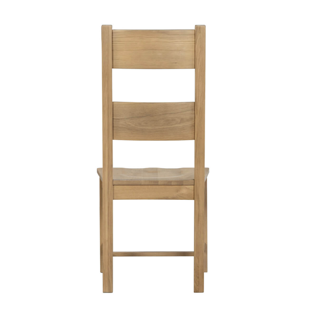 Delaney Dining Chair Solid Seat Oak