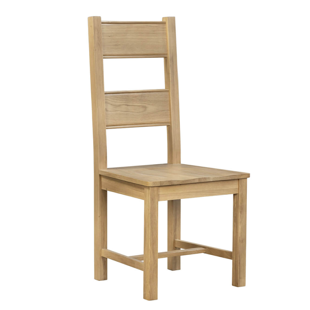 Delaney Dining Chair Solid Seat Oak