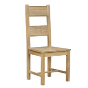Delaney Dining Chair Solid Seat Oak