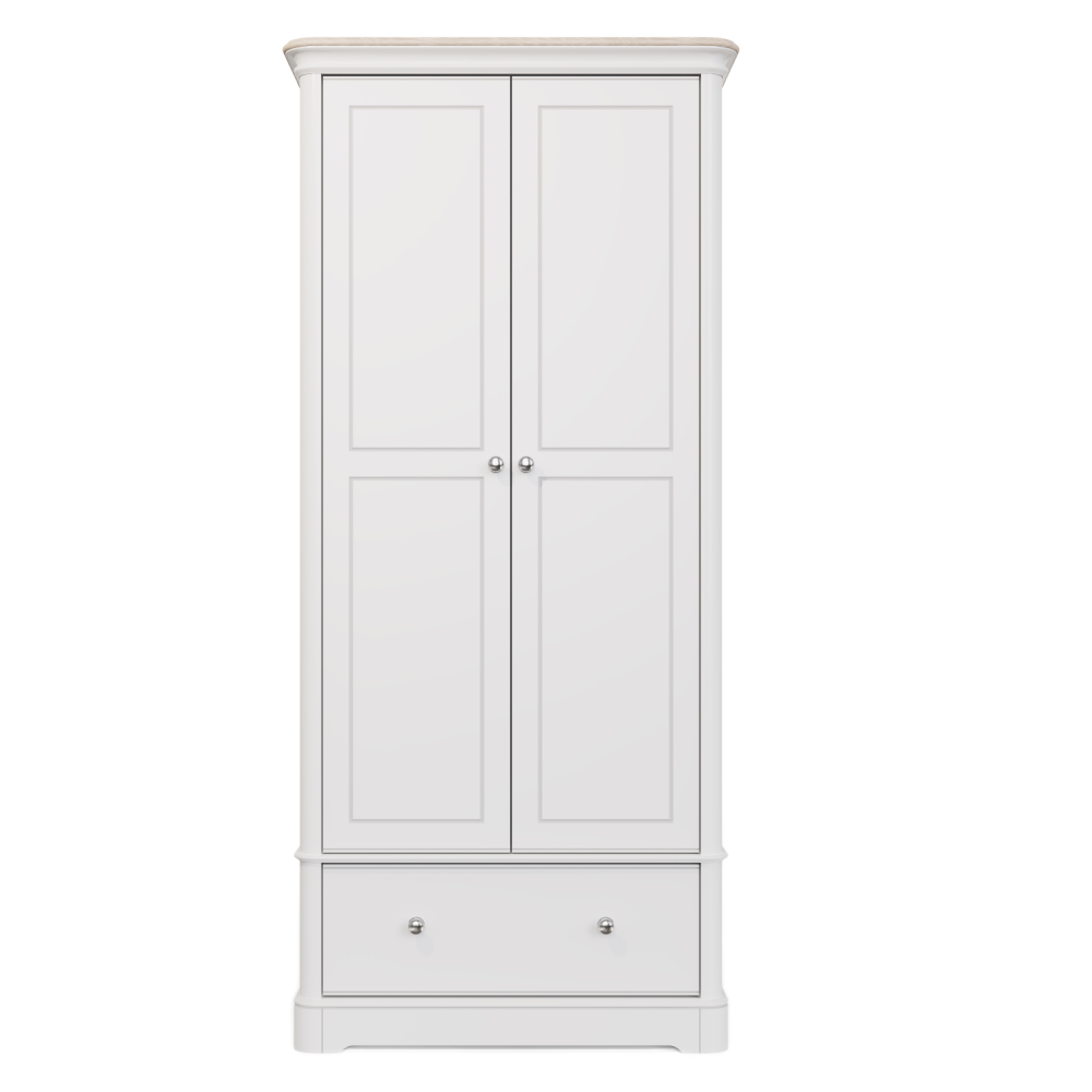 Chartwell 2 Door 1 drawer Wardrobe