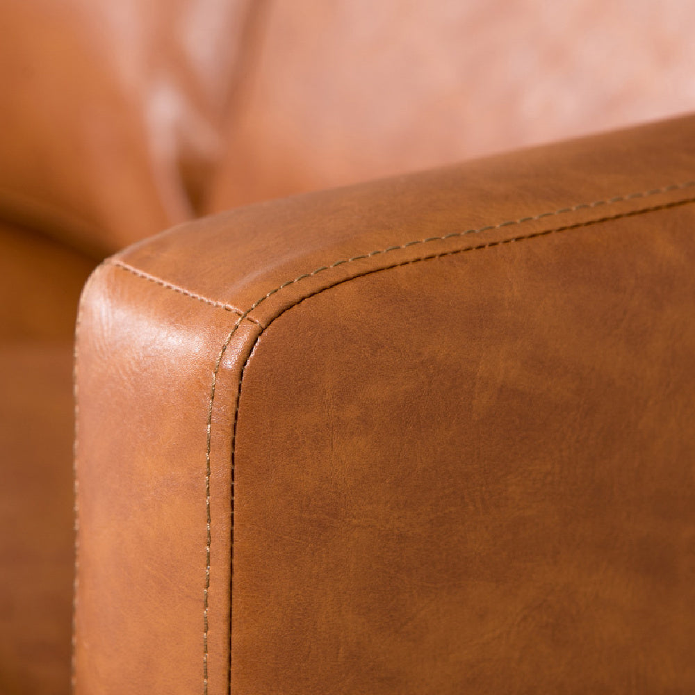 Dublin 2 Seater Sofa Tan Crib 5