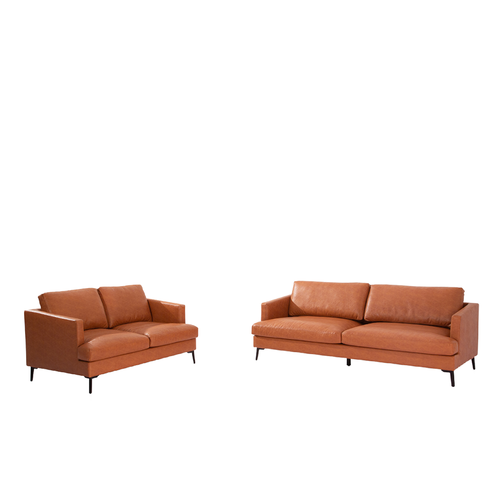 Dublin 2 Seater Sofa Tan Crib 5