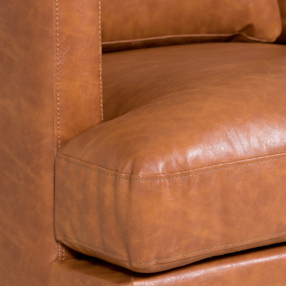 Dublin 3 Seater Sofa Tan Crib 5