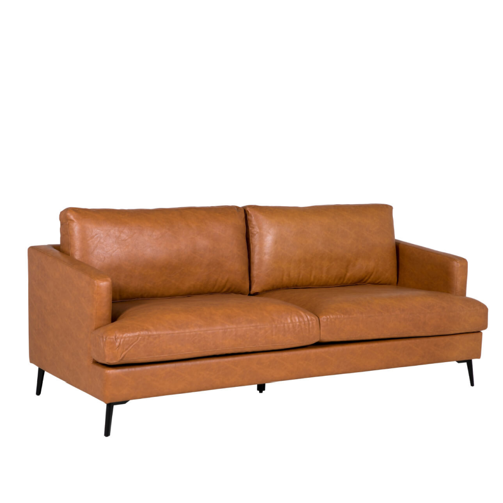 Dublin 3 Seater Sofa Tan Crib 5