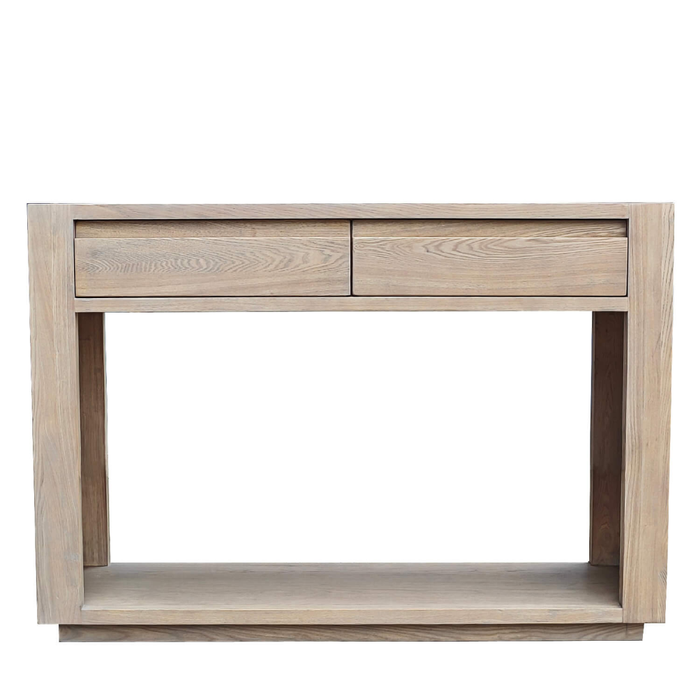 Falun Console Table Smoked Oak