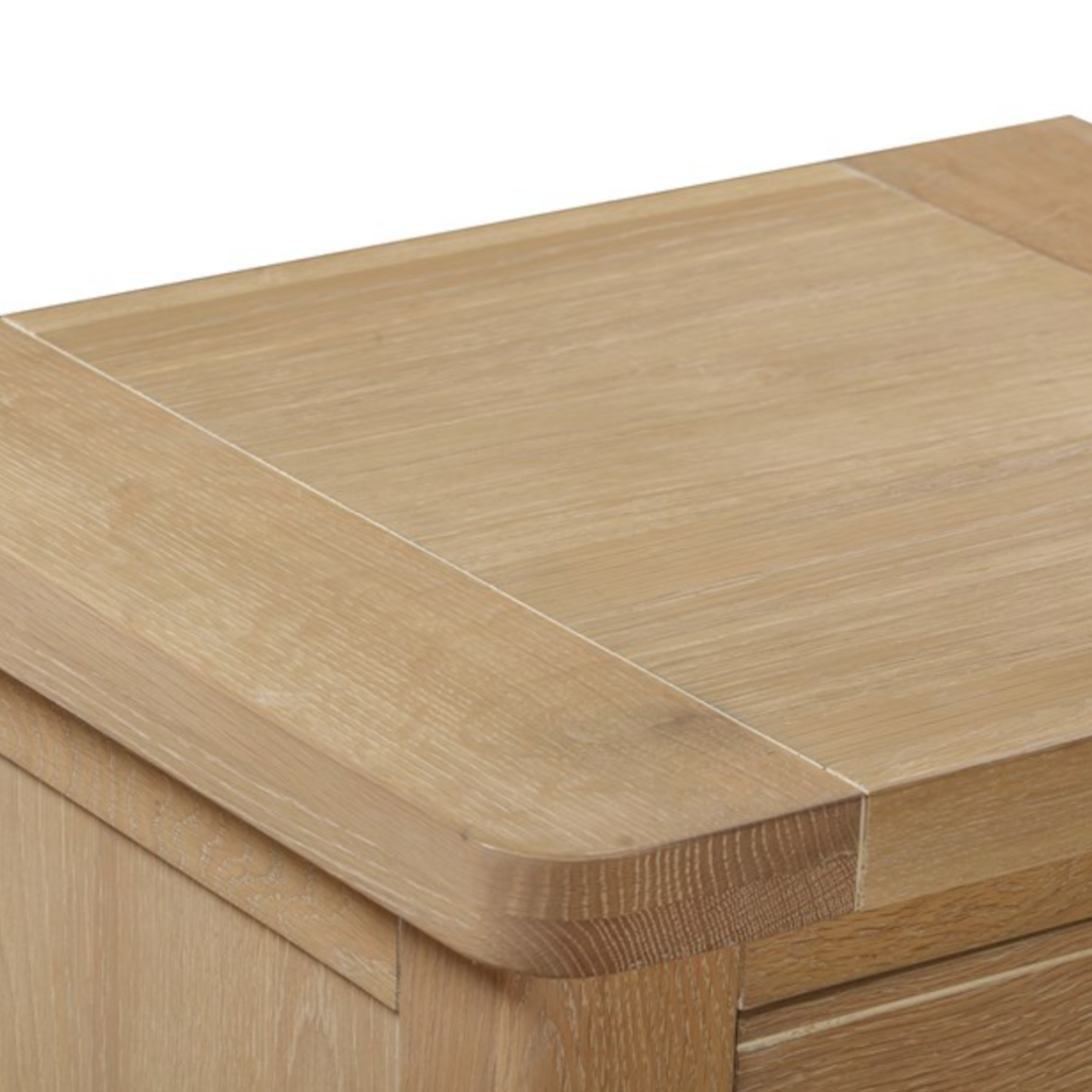 Foxington Washed Oak 5 Drawer Tall Chest