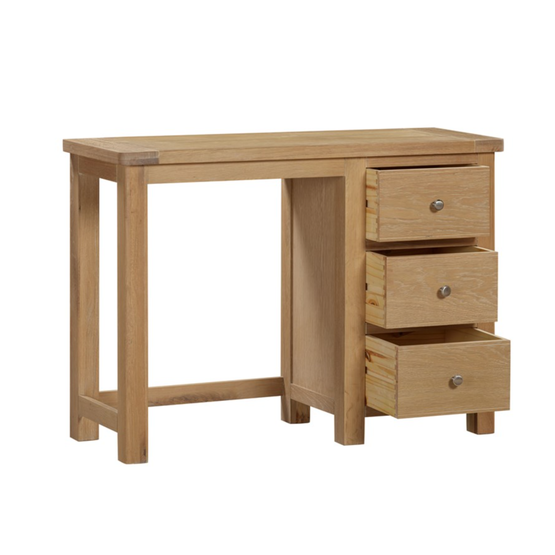 Foxinton Washed oak Dressing table Set