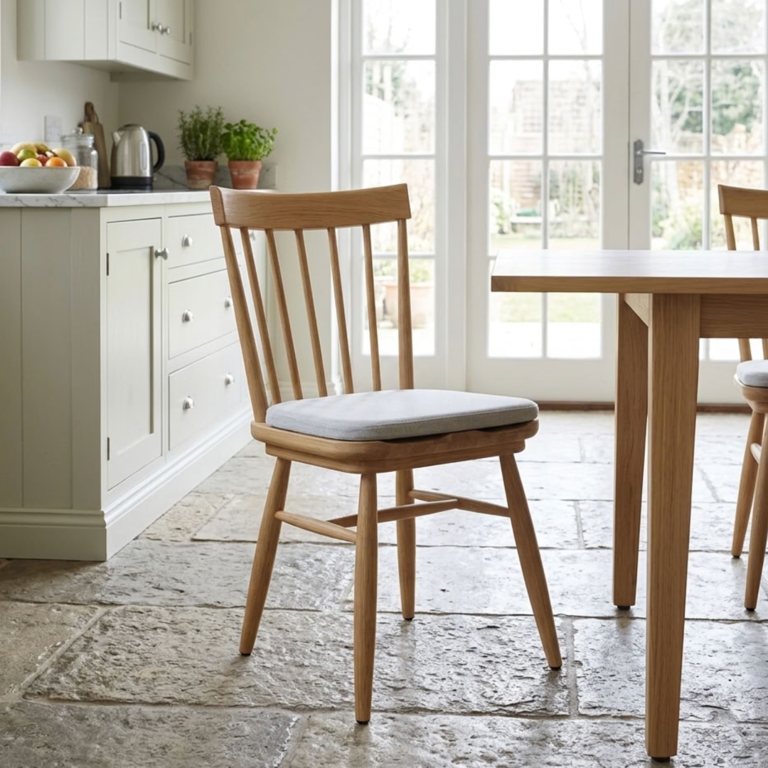Malmo Dining Chair with Cushion (Pair)