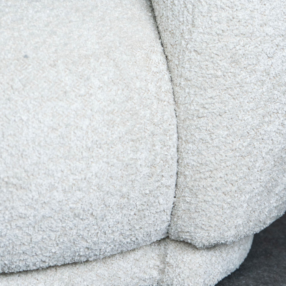 Casa Seater Curved Mini Sofa Taupe