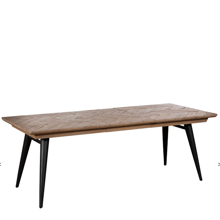 Franklin Reclaimed Wood 160-200cm Extending Dining Table