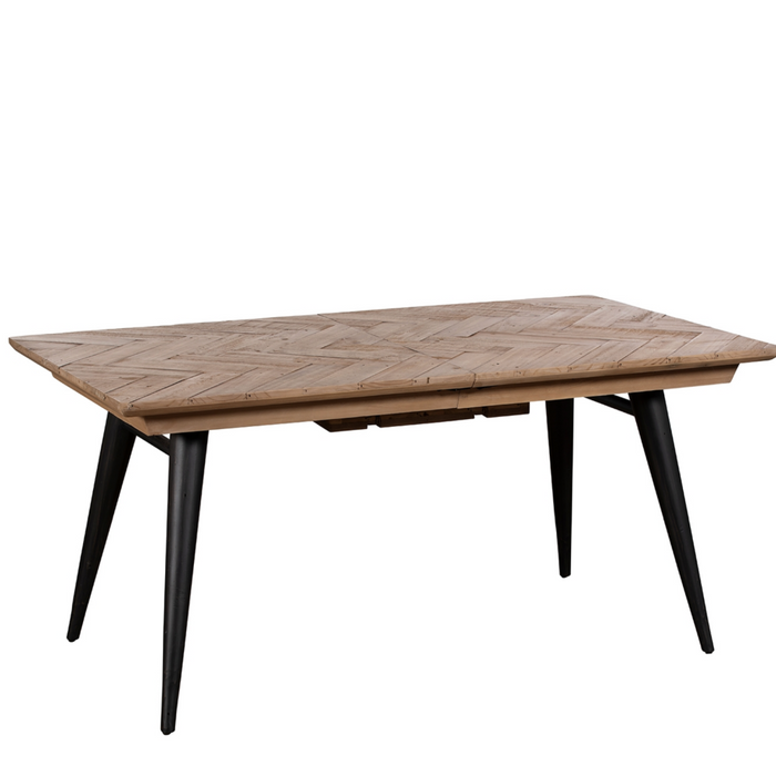 Franklin Reclaimed Wood 160-200cm Extending Dining Table