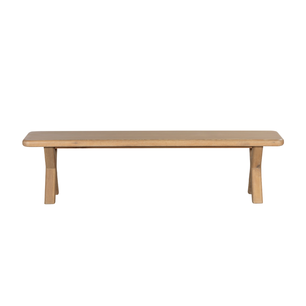 Flynn Natural Oak 180cm Bench