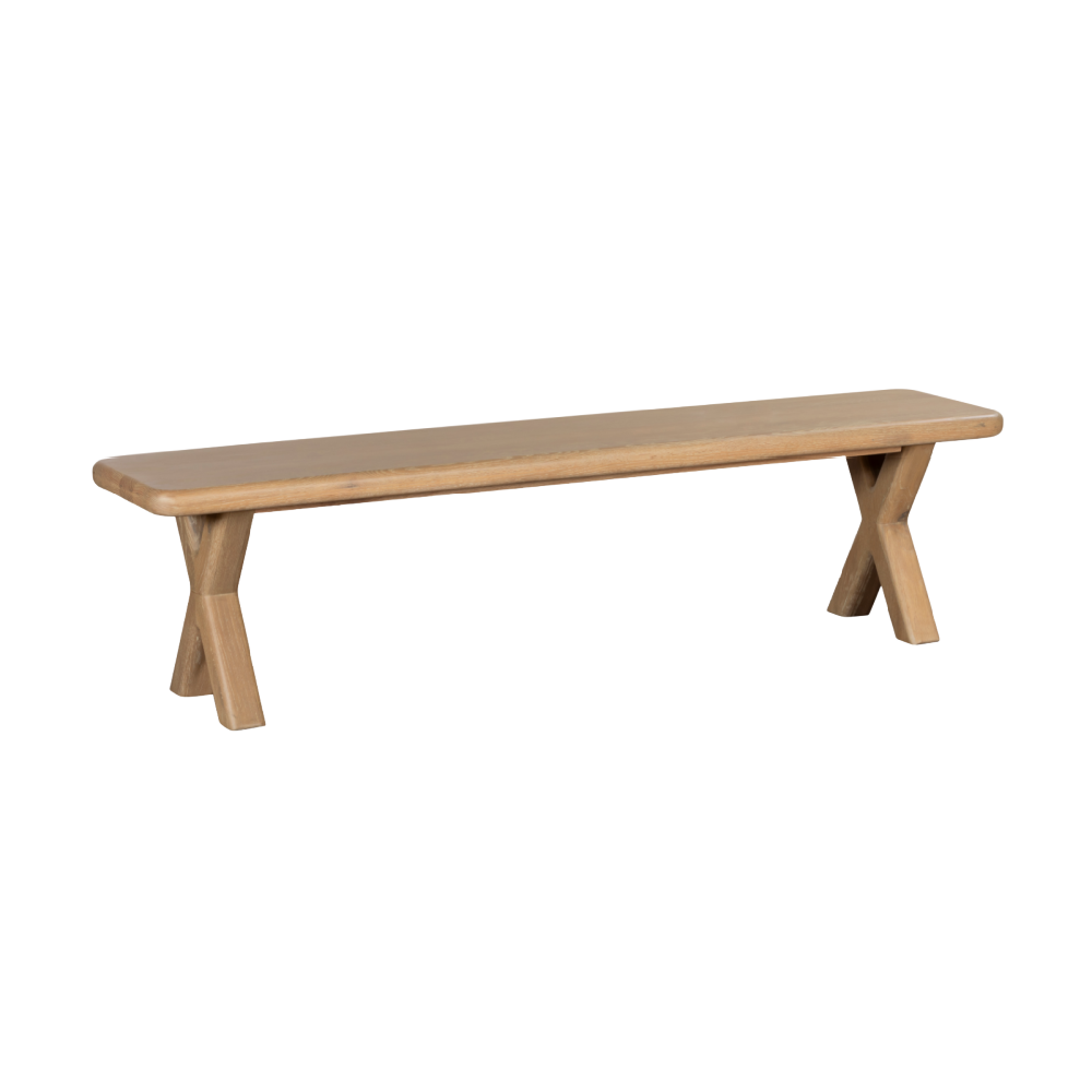 Flynn Natural Oak 180cm Bench