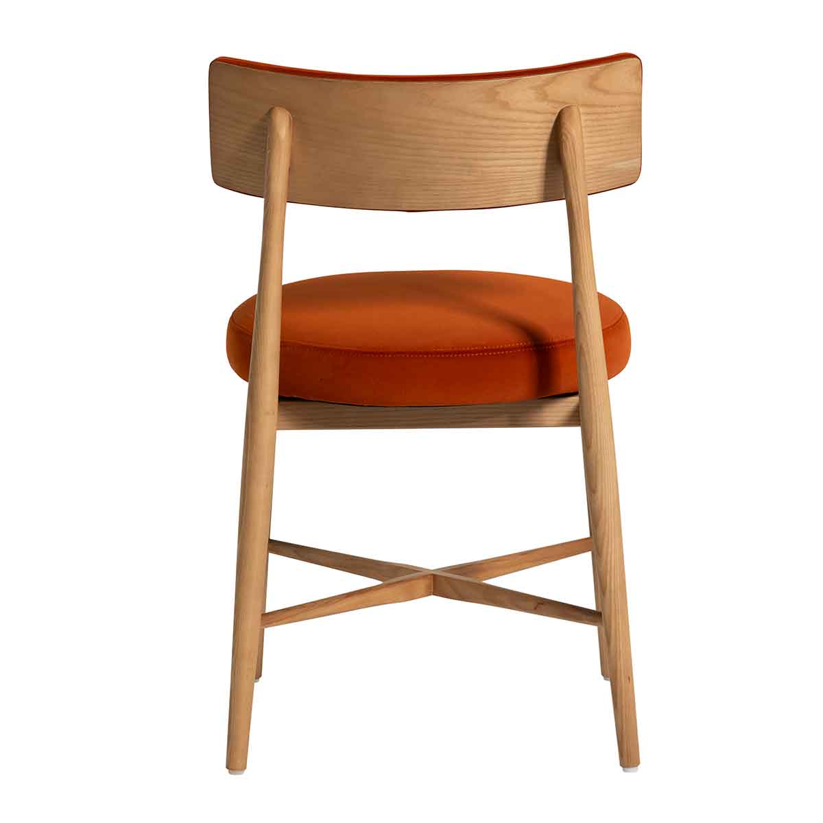 G Plan Flora Dining Chair Burnt orange