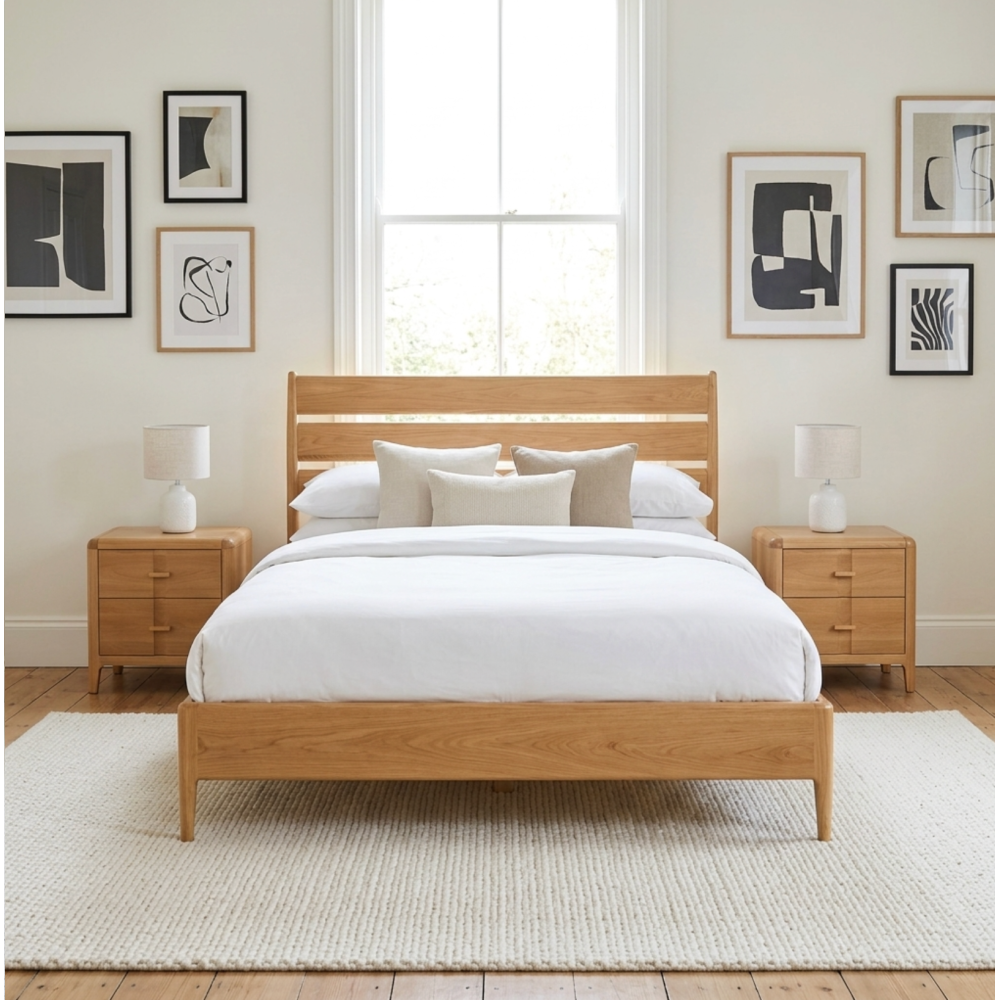 New !! Maddison G-plan oak Bedframe