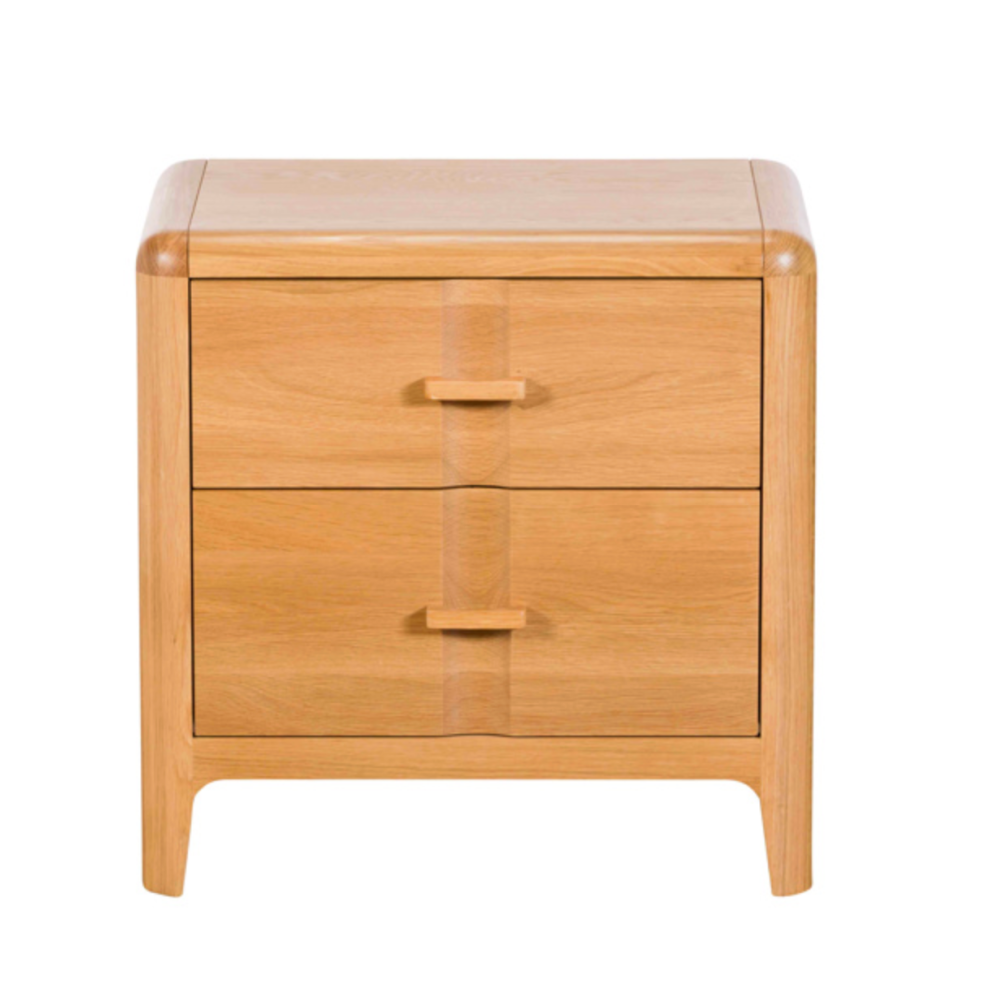 New !! G-Plan Maddison wide 2 Drawer Bedside chest