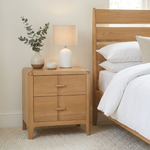 New !! G-Plan Maddison wide 2 Drawer Bedside chest