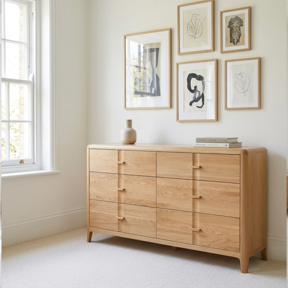 New !! Maddison G-plan  6 Drawer Wide Chest