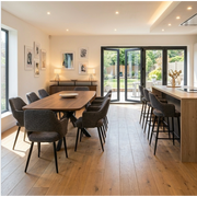 Boston Extending Table 1600-2000mm – Smoked Oak