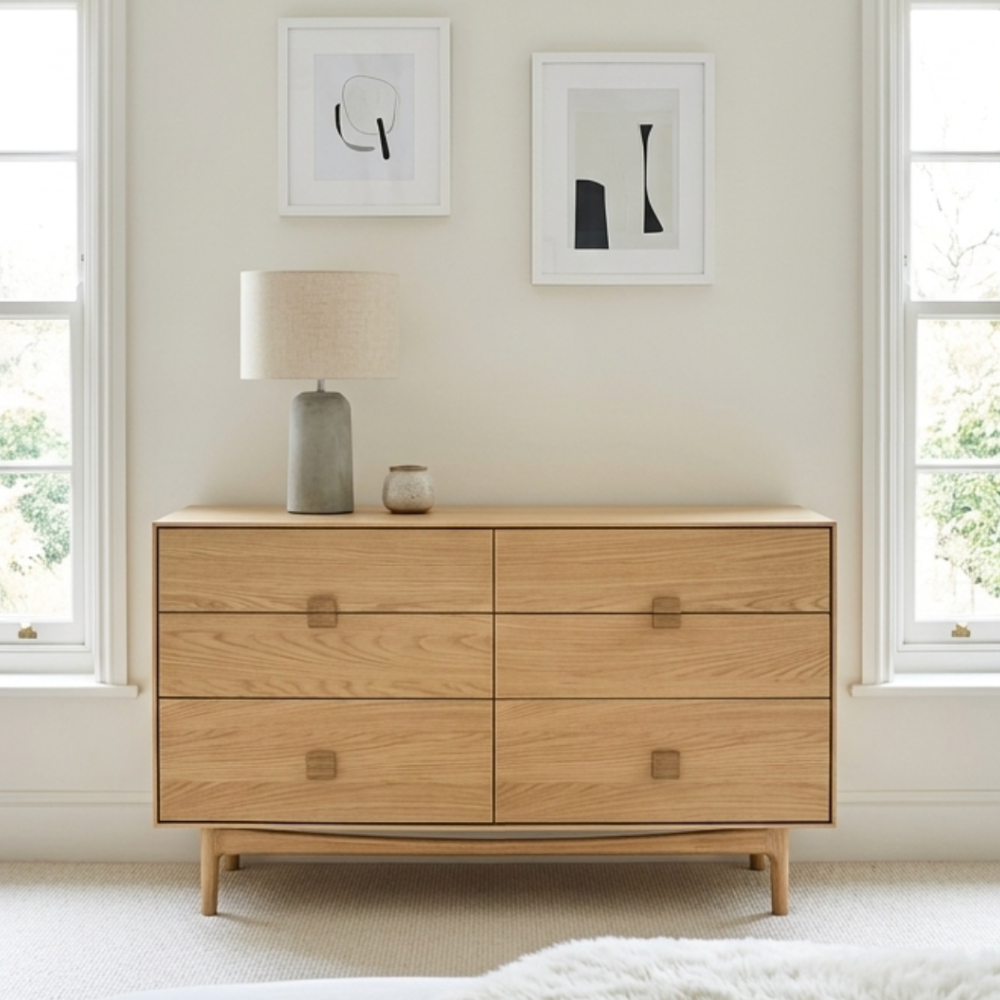 Larsen 6 Drawer Wide Chest