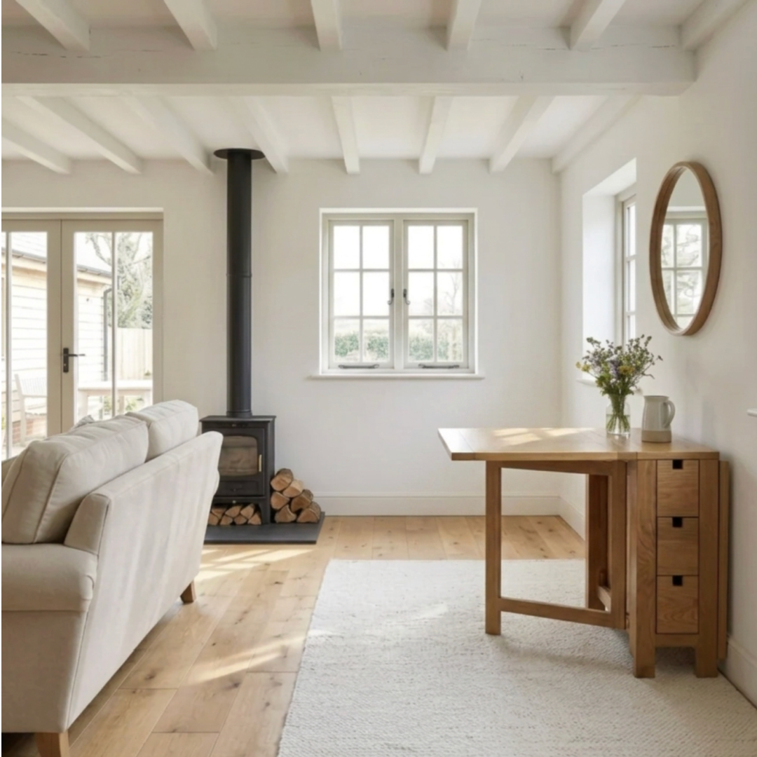Hampshire Compact Gate leg Extending Dining Table !!best seller!!