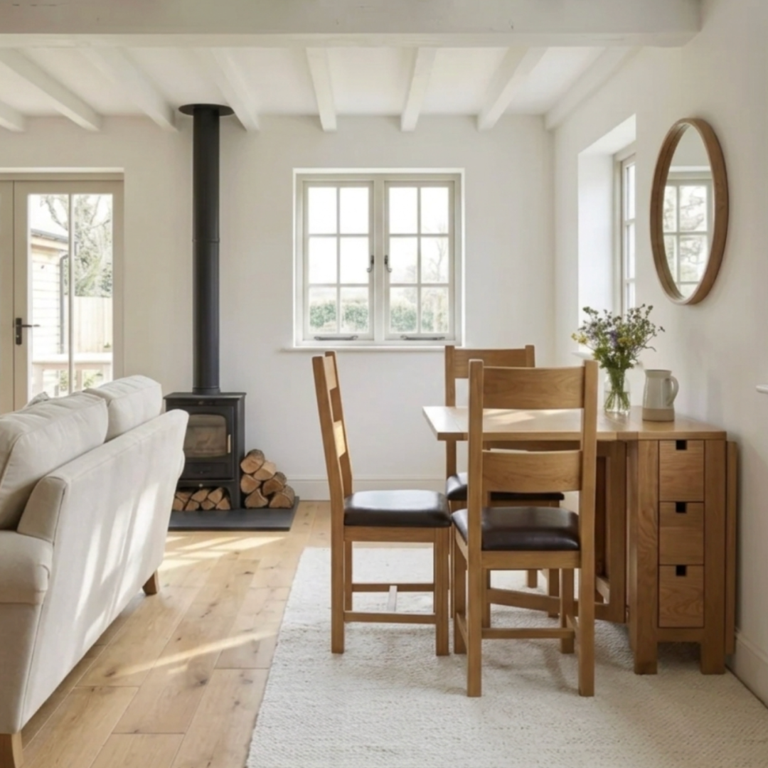 Hampshire Compact Gate leg Extending Dining Table !!best seller!!
