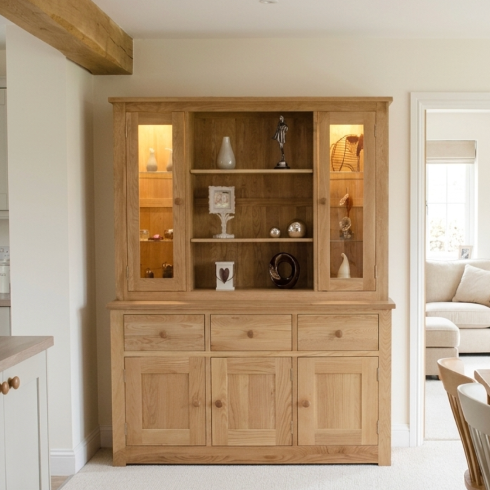 Torino Contemporary Oak Large Dresser
