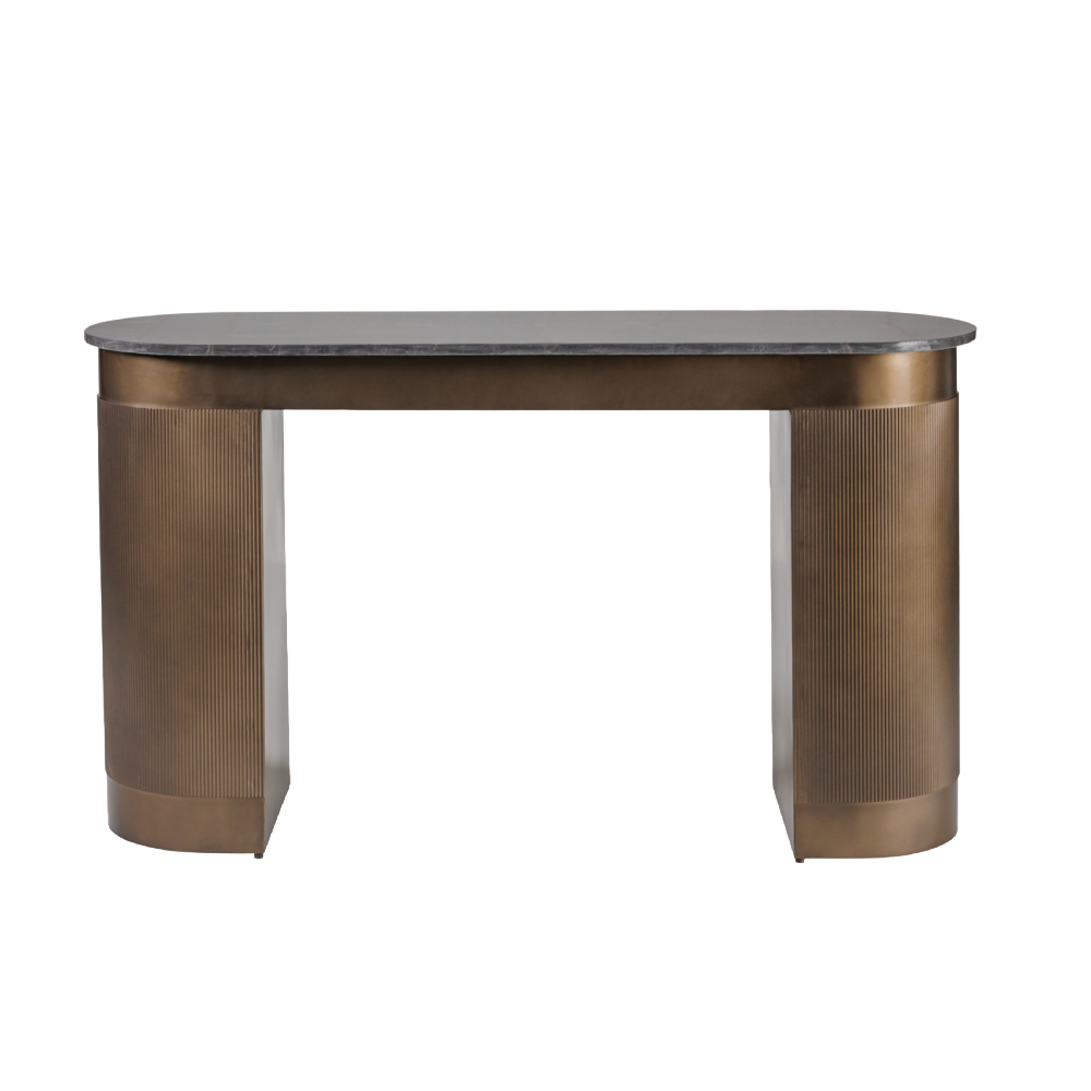 Belvedere Royal Gold Study Desk