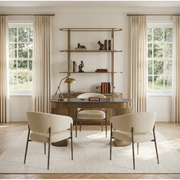 Belvedere Royal Gold Study Desk