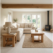 Torino Solid Oak Mid Coffee Table