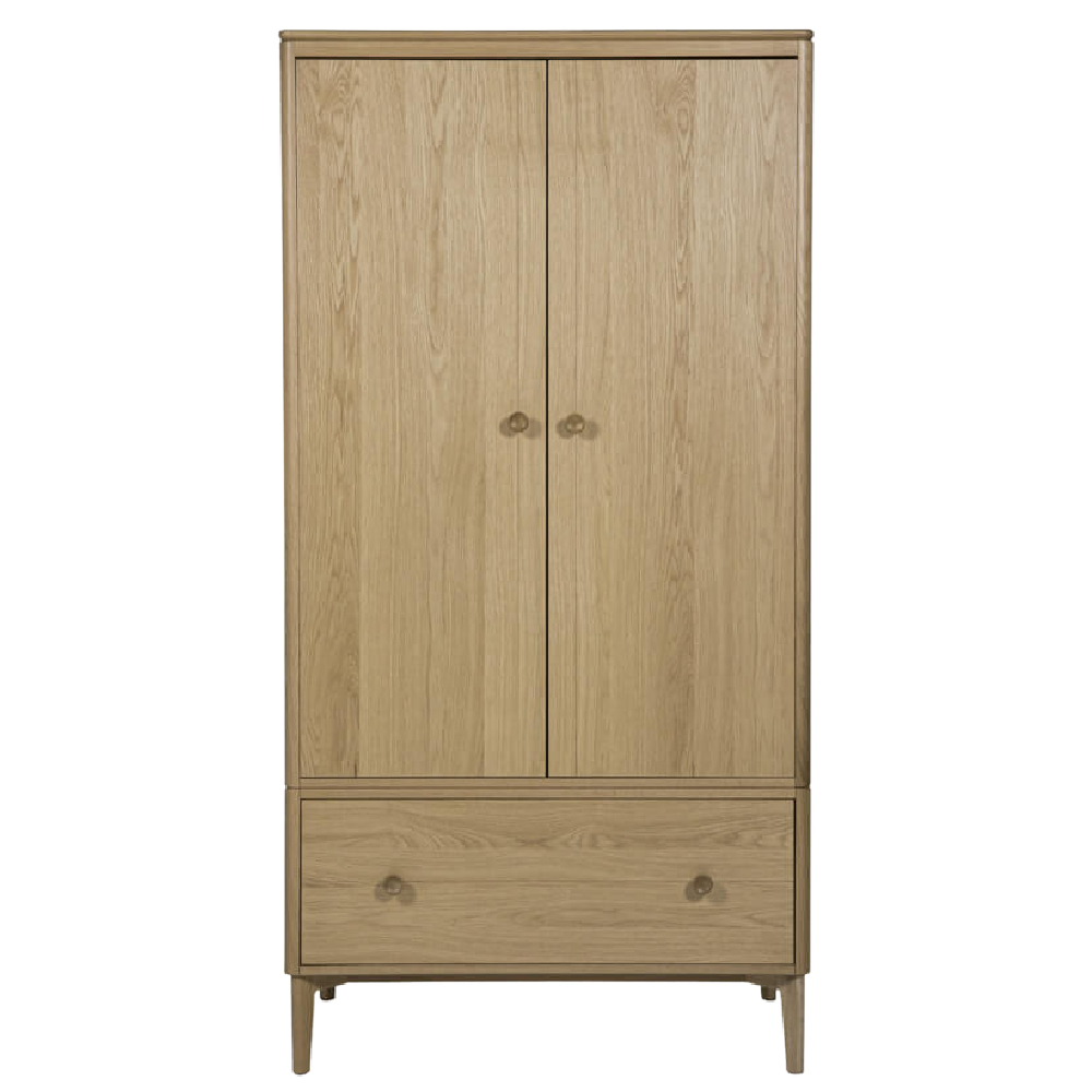 Hadley 2 Door Wardrobe Natural