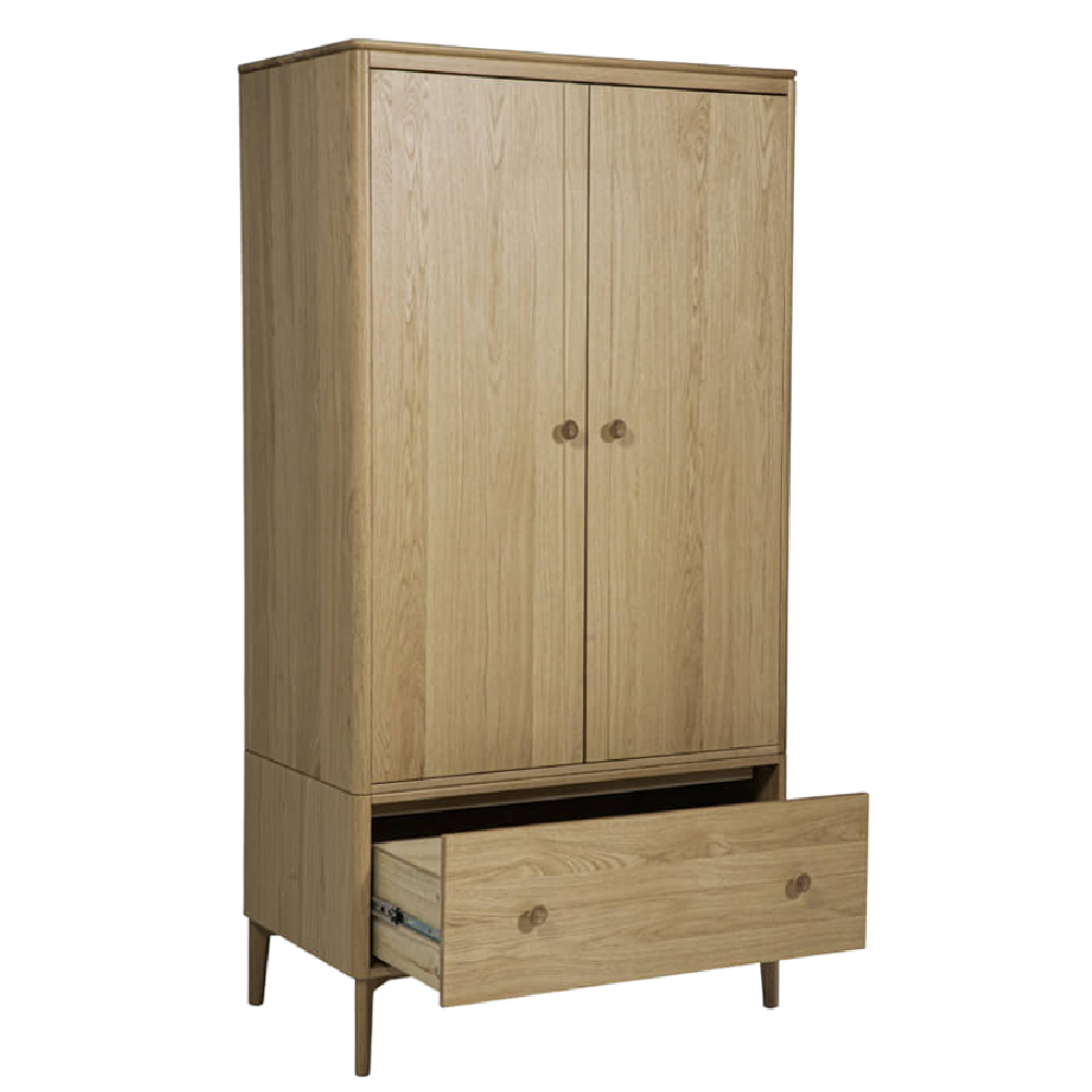 Hadley 2 Door Wardrobe Natural