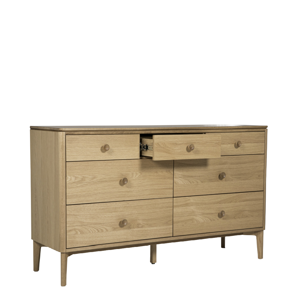 Hadley 7 Drawer Chest of Drawers Natural