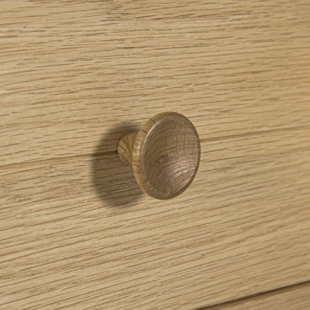 Hadley Medium 5 Drawer Chest of Drawers Natural