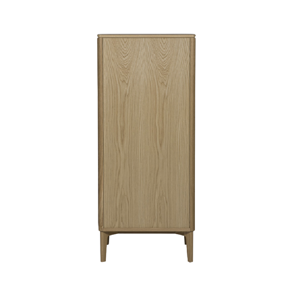 Hadley Tall 5 Drawer Chest of Drawers Natural