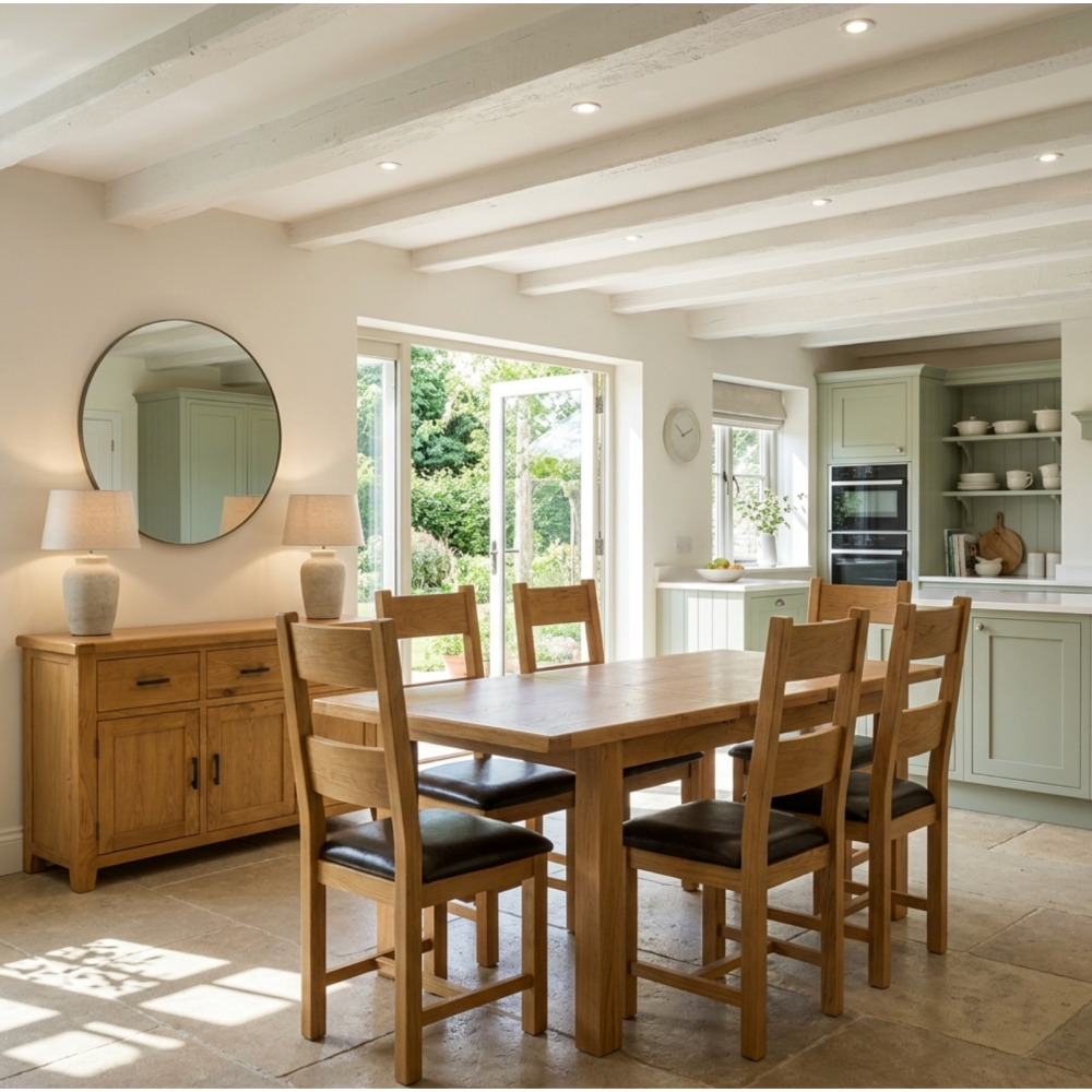 Hampshire Extending Table 1500mm – 1950mm