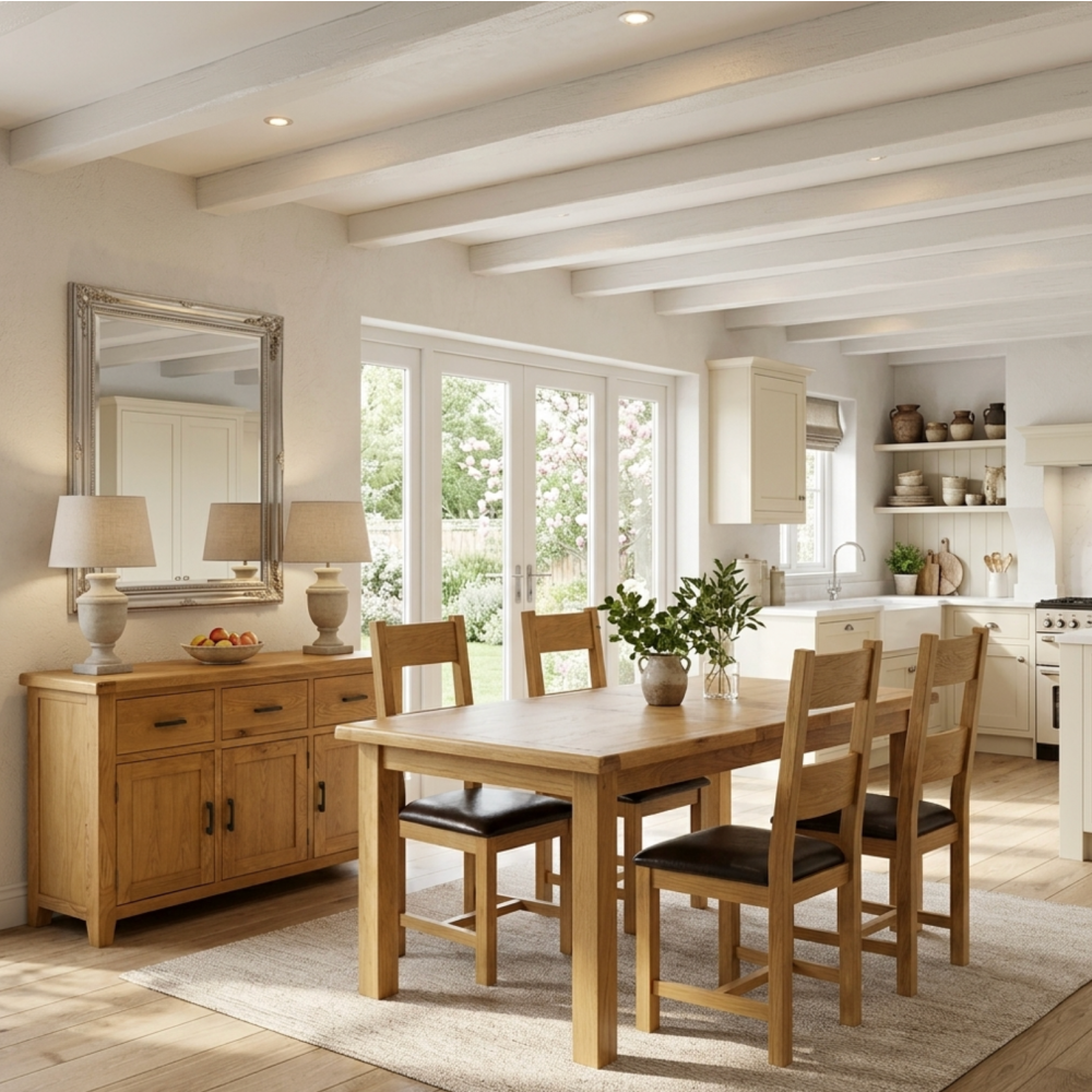 Hampshire Extending Table 1500mm – 1950mm