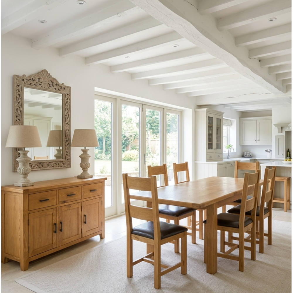Hampshire Extending 120-165cm Dining Table