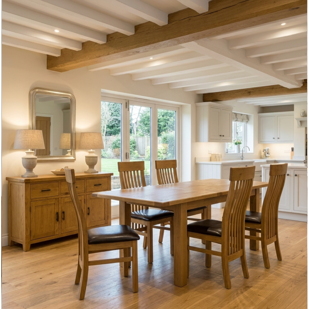 Hampshire Extending 120-165cm Dining Table