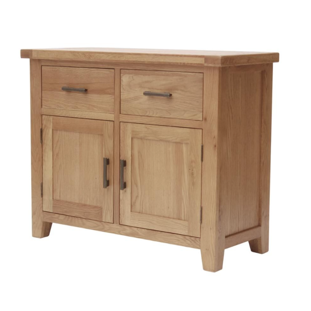 Hampshire Oak 150cm Large 2 Door Sideboard