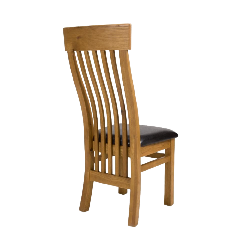 Hampshire Slatted Oak Chair set of 2