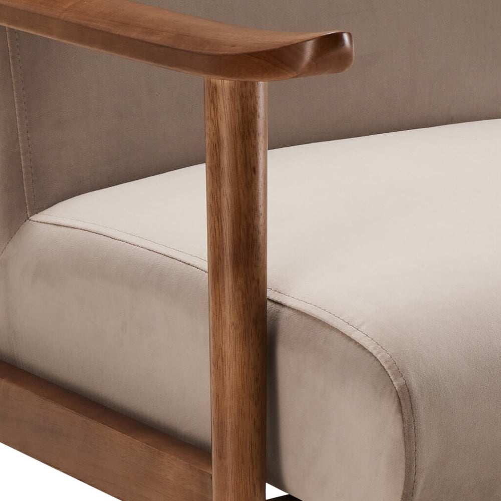 Heath Accent Chair Taupe