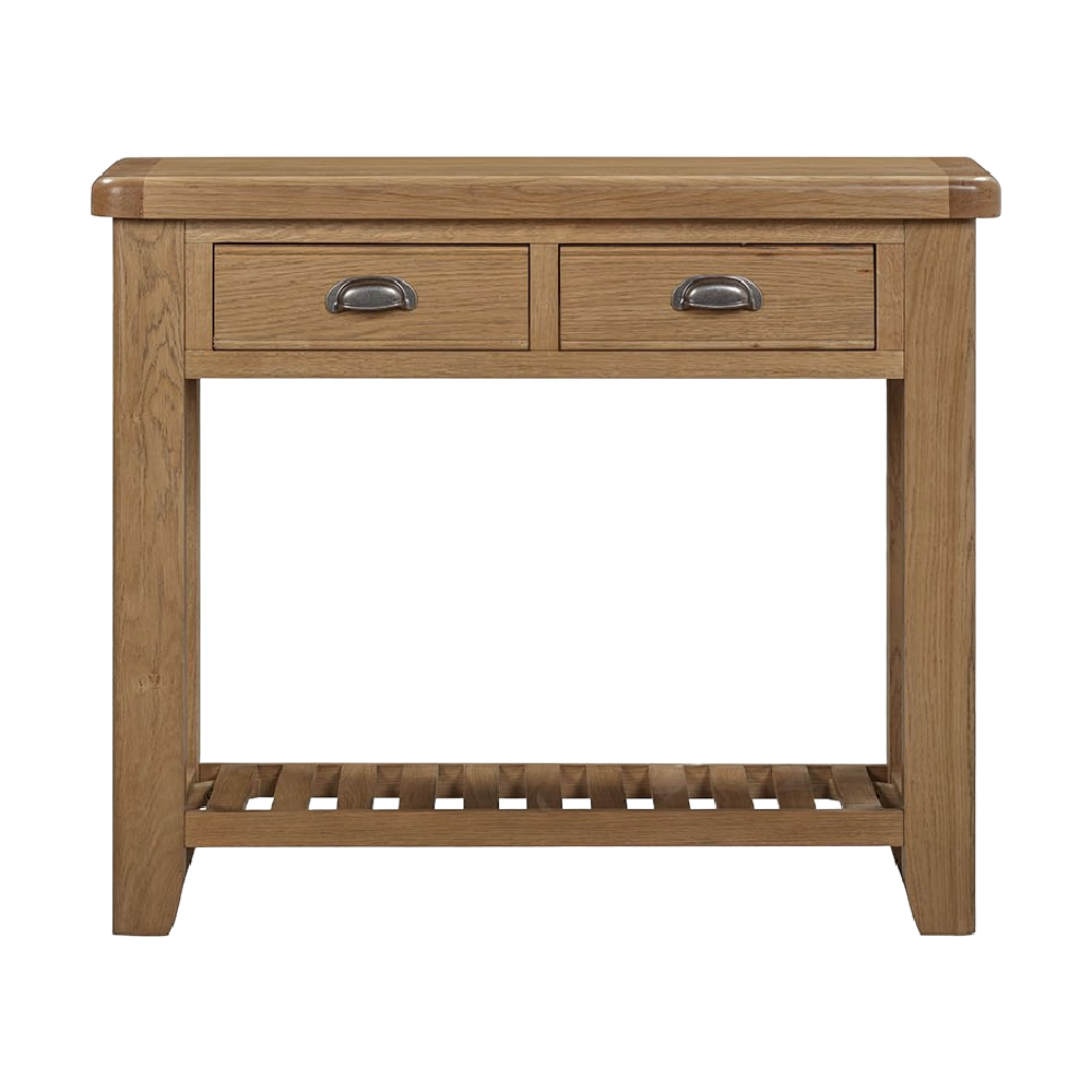 Tewkesbury Smoked Oak Console Table