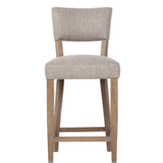 Holly Taupe Fabric Counter Stool – S.H. 67cm