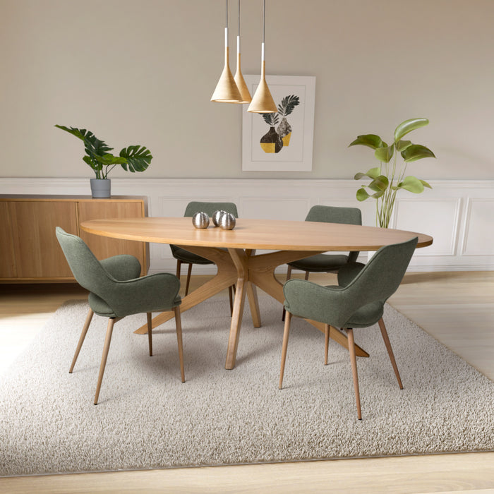 Hoxton Oval  Dining Table